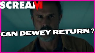 Can Dewey Return In Scream 7 [upl. by Ahsimet]