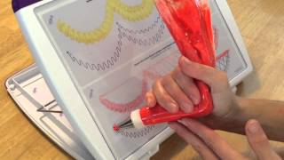 Cake Decorating Piping Techniques How to Make Embellished Garlands [upl. by Adrea695]