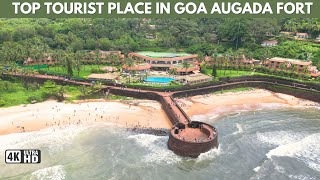 Goas Top Tourist Place  Augada Fort  Candolim Beach North Goa [upl. by Inol]