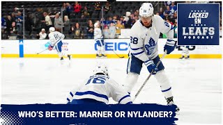 Which Toronto Maple Leafs winger should be ranked higher between Mitch Marner amp William Nylander [upl. by Elianora975]