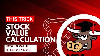 🔴 Stock Valuation Tutorial in 3 Easy Steps Stock Value Valuing Stocks Finance Stock Valuation [upl. by Itnaihc]