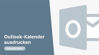 OutlookKalender ausdrucken [upl. by Nylitsirk]