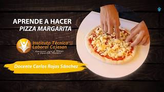 Receta pizza margarita [upl. by Fabrin]