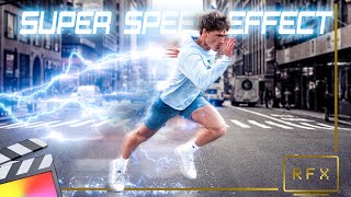 FLASH Super Speed Effect  Final Cut Pro X Tutorial [upl. by Egidius]