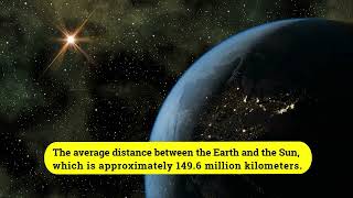 What is Astronomical unit AU [upl. by Eloise828]