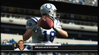 Madden NFL 11 Demo Gameplay XBOX 360 [upl. by Nytsirk]