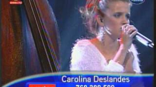 PMP EVENTOS  IDOLOS  CAROLINA DESLANDES [upl. by Akinas]