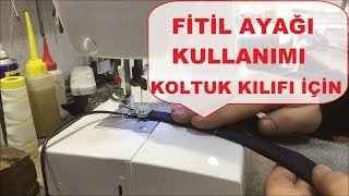 Fitil Ayağı Kullanımı Dikiş Makinesi İçin [upl. by Rudy]