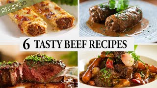 6 Amazing Beef Recipes You Need to Cook [upl. by Sakiv]