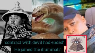 Malome Vector Xposed 4 joining the illuminati amp contract with satan had endedhe knew he will de [upl. by Funch280]