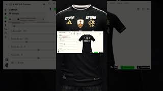 Terceiro uniforme do Flamengo parte 1 [upl. by Ennoira]