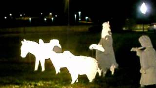 The Christmas Story Opryland Hotel Nativity Display with Bible Reading [upl. by Ardnasella]