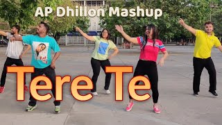 Tere Te  AP Dhillon amp Sonu Nigam  Bhangra Mashup  The Dance Mafia backtobasics apdhillon remix [upl. by Inaffyt45]