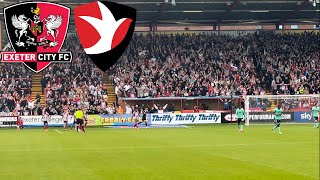 IT’S TIME TO GO…  Exeter City Vs Cheltenham Town Matchday Vlog [upl. by Sibyls]