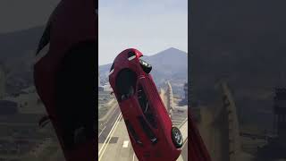 GTA 5  REd SPorts CAr FLYing [upl. by Pearse]