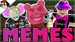 ULTIMATE Roblox Piggy Meme Compilation [upl. by Jordans]