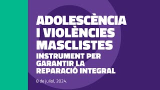 Diligència deguda i el dret de les persones adolescents en situació de VM a la reparació integral [upl. by Rikki]