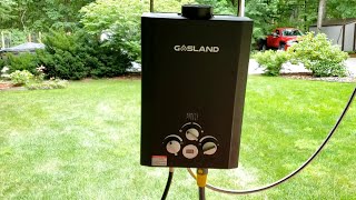 Gasland Tankless Water Heater review [upl. by Zurn24]