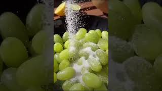 Receta de uvas🍇🌿🍴uvasviralvideoshortsvideofyprecetas [upl. by Evangelina]