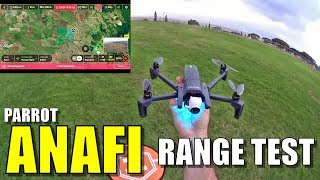 Parrot ANAFI Review  Part 3  Range Test InDepth [upl. by Uy63]