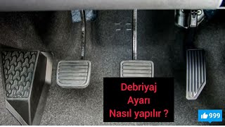 debriyaj ayarı nasıl yapılır debriyaj yukarıda veya aşağıda mı kavrıyor çözümü [upl. by Barn]