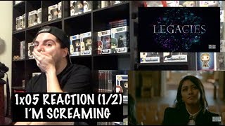 LEGACIES  1x05 MALIVORE REACTION 12 [upl. by Cayser967]