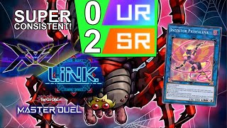 Xyz Link Festivals BEST 0 UR 2 SRs Super Consistent Spiders OTK  YuGiOh Master Duel [upl. by Terrag]