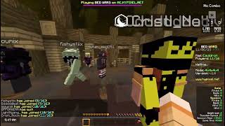 I was in a YouTubers Bedwars Game Kinda Cool [upl. by Nastassia]