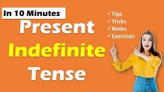 Present Indefinite Tense  example Interrogative sentence Negative Sentence englishgrammar tense [upl. by Ysteb]