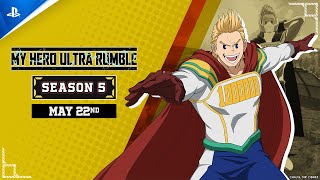 My Hero Ultra Rumble  Season 5 Trailer  PS4 Games [upl. by Serrano]