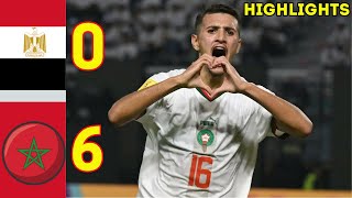 Egypt vs Morocco 60  Highlights  Paris 2024 Olympics Mens Football 2024 [upl. by Grindlay]