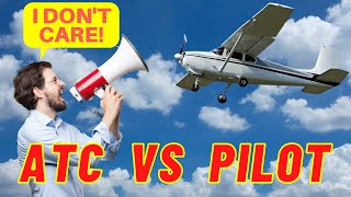 Pilot Declares Emergency During Bad Weather And ATC Controller Gets Frustrated  ATC vs Pilot [upl. by Mayer188]