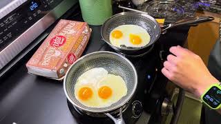 Hells Kitchen vs Hexclad which cooks eggs better Part 2 [upl. by Atirehc]