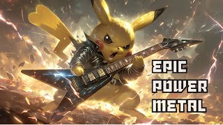 Metal Pokerap Kanto Edition  A Power Metal Song [upl. by Rubinstein897]