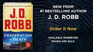 Desperation In Death by JD Robb Book Trailer [upl. by Ellicec]