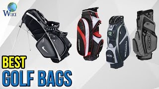 10 Best Golf Bags 2017 [upl. by Alyahsal]