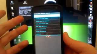 How to Install ClockworkMod Recovery 6015 on the Galaxy Nexus [upl. by Tnomal]