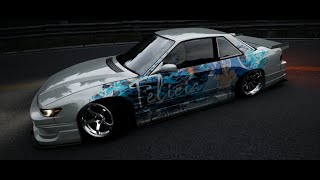 Darkstalkers Felicia Skin  Assetto Corsa Drifting [upl. by Ebberta]