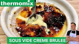 Thermomix TM6 Sous Vide Creme Brûlée [upl. by Perlie]