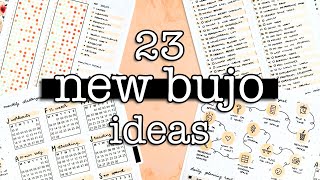 23 NEW Bullet Journal Ideas for Your 2025 Setup 💜 [upl. by Hathcock]