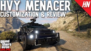 HVY Menacer Customization amp Review  GTA Online [upl. by Jerusalem]