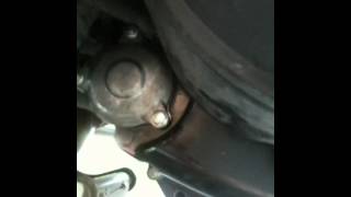 2009 Yamaha Majesty Oil Change w Trans [upl. by Mosira]