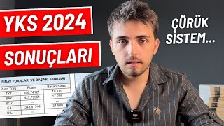 YKS 2024 SONUÇLARI  SİSTEM ARTIK ÇÜRÜDÜ  yks yks2024 [upl. by Eldnek]