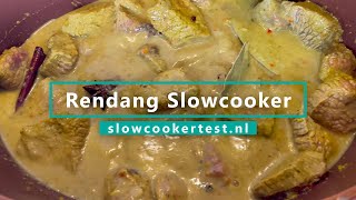 Rendang maken in de slowcooker  Het volledige recept [upl. by Okemak]