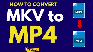 How To Convert MKV File to MP4 File  MKV TO MP4 Converter  2024 [upl. by Inaoj]