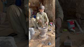 Leaf Spring Holder Making At Local Workshop spring restoration technology [upl. by Aowda]