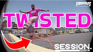 How Did They Make Skateboarding Look THIS REAL in a Game Session Skate Sim Edit  TWISTED🛹 [upl. by Nomi]