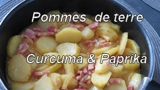 Recette de pomme de terre facile et rapide [upl. by Ecirtaemed]