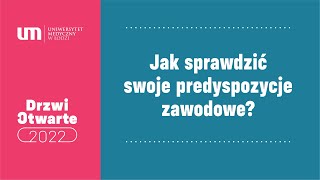 Jak sprawdzić swoje predyspozycje zawodowe [upl. by Lomaj72]