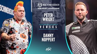 PDC European Championship 2023 SemiFinal Peter Wright vs Danny Noppert 2023 10 29 HUN [upl. by Devland]